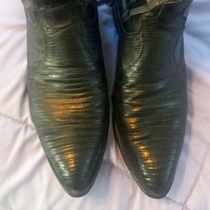 Lizard Dan Post Cowboy Boots 11D